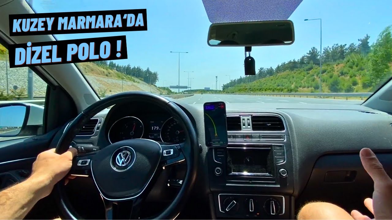 DİZEL VW POLO İLE ŞİLE'YE GİDİYORUZ | KUZEY MARMARA | 1.4 TDİ NASIL MOTOR ? VLOG