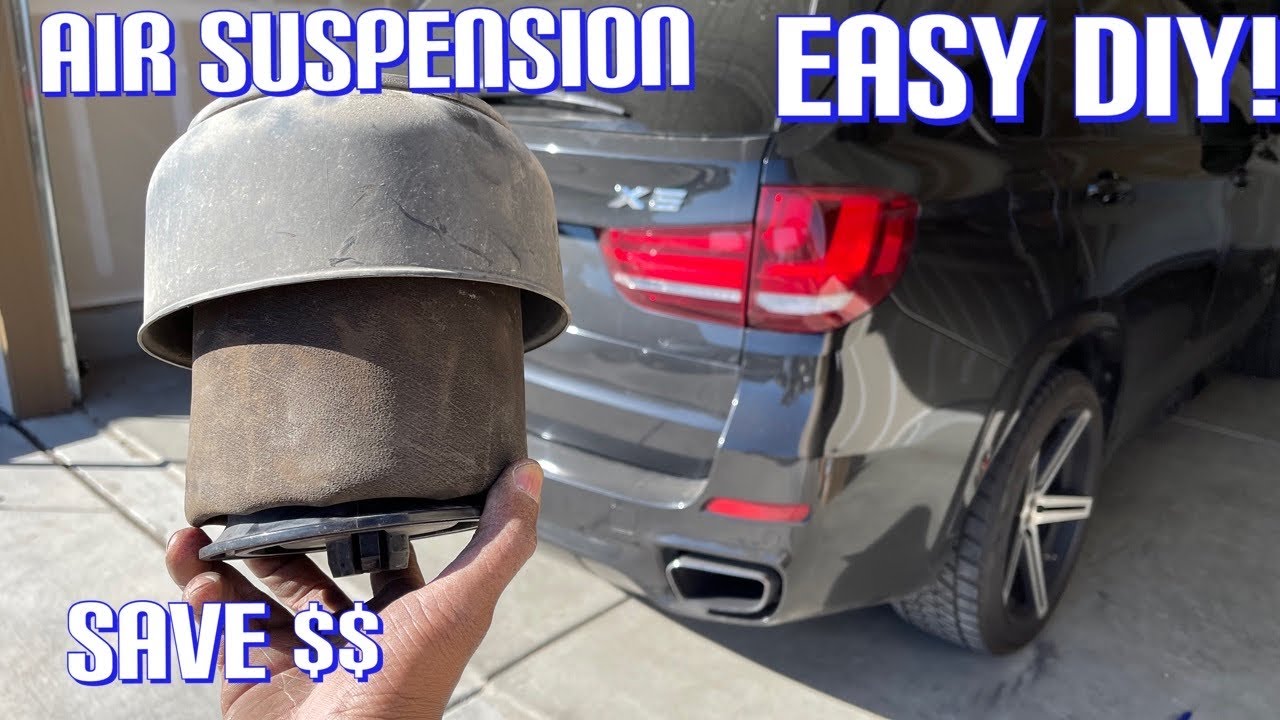 BMW X5/X6 EASY DIY Rear Air Suspension Replacement-