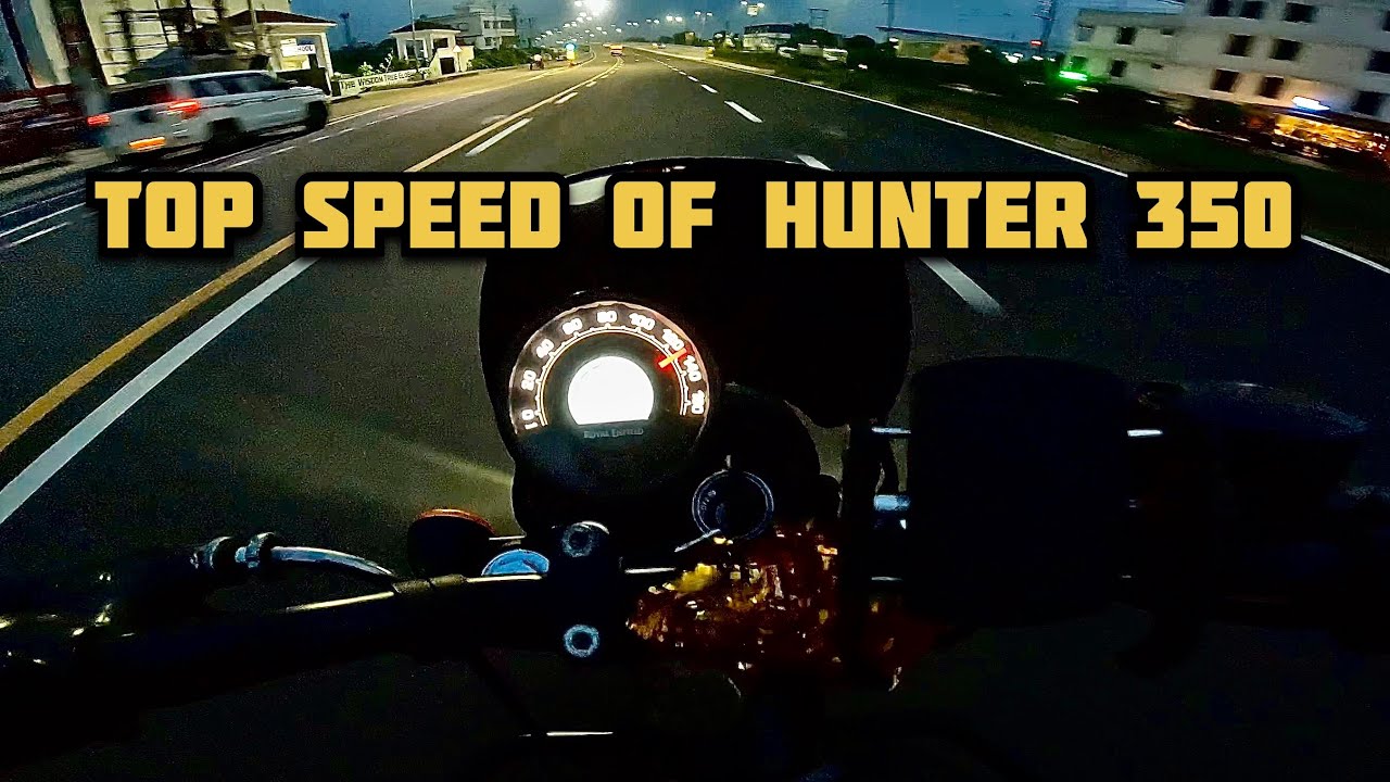 Hunter 350 top speed test 2025 model 