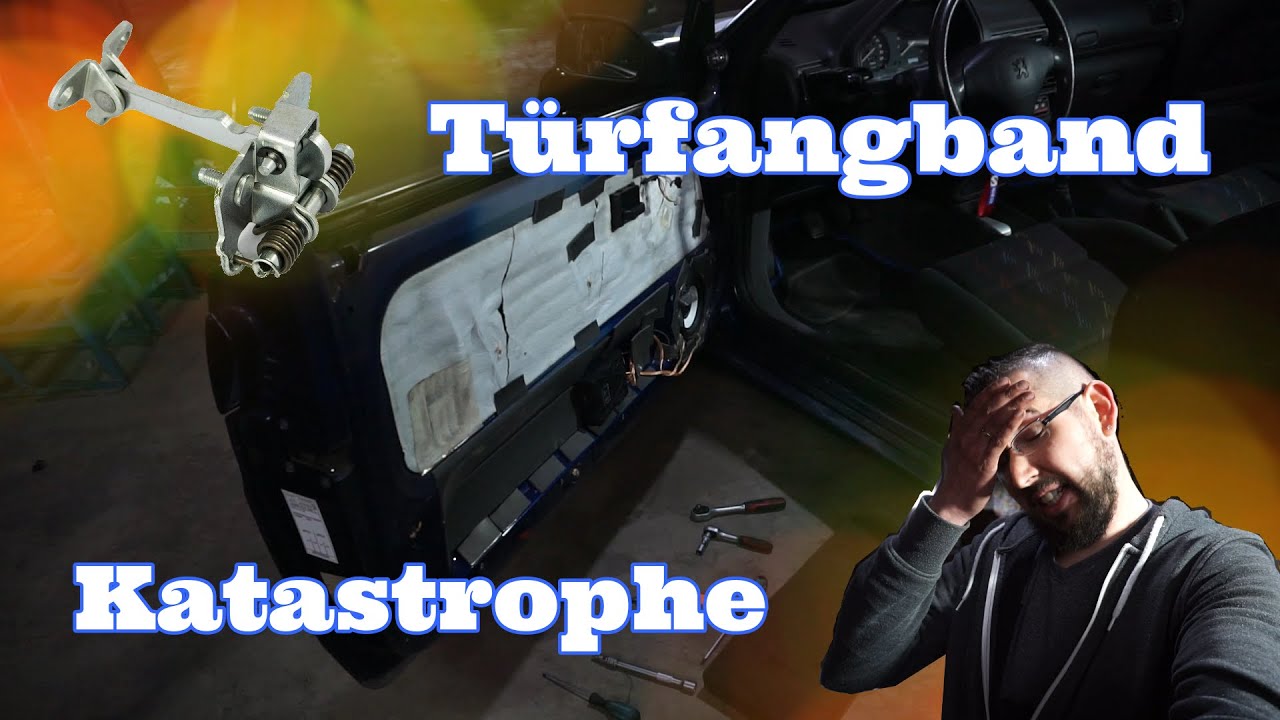 Peugeot 106 T&uuml;rfangband /T&uuml;rpappe ausbauen (Deutsch)
