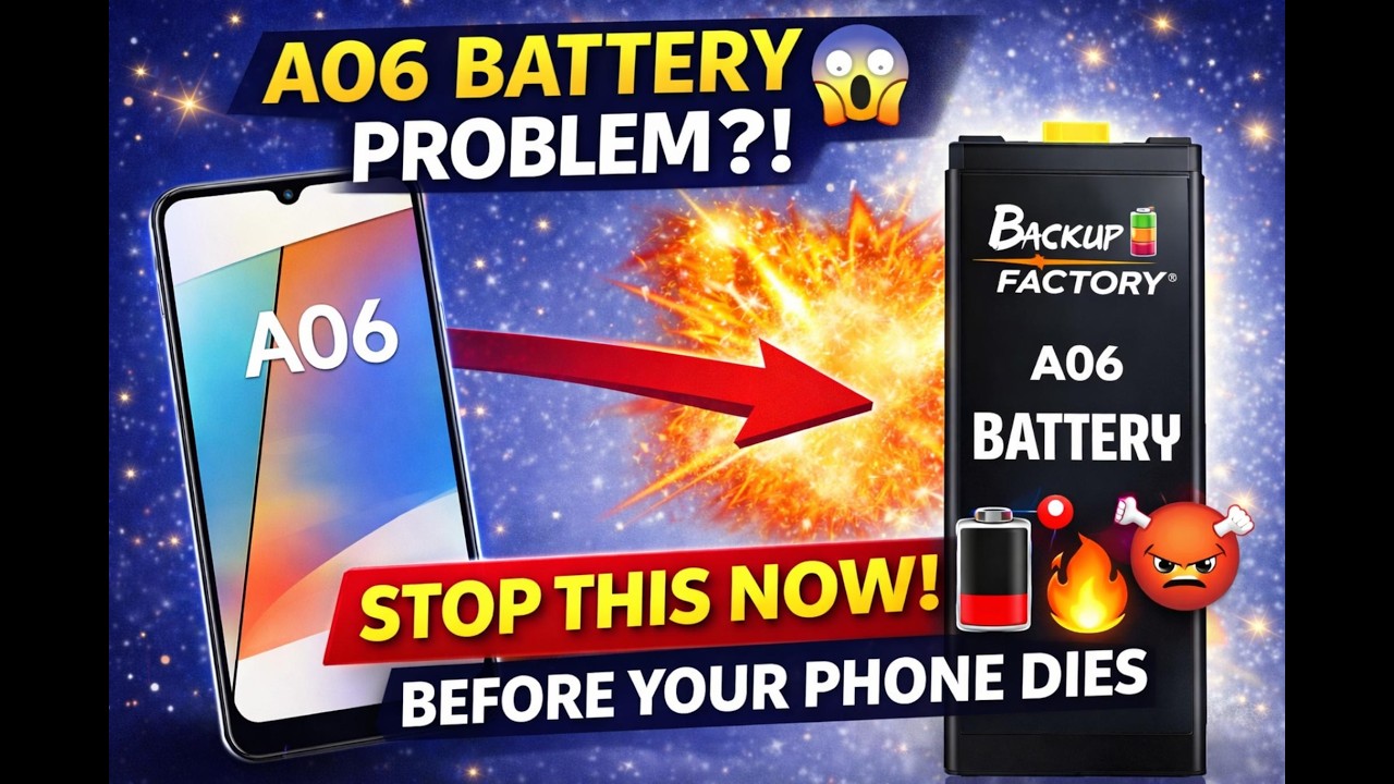 Samsung galaxy A06 Mobile battery | Samsung mobile battery change | new battery | original battery
