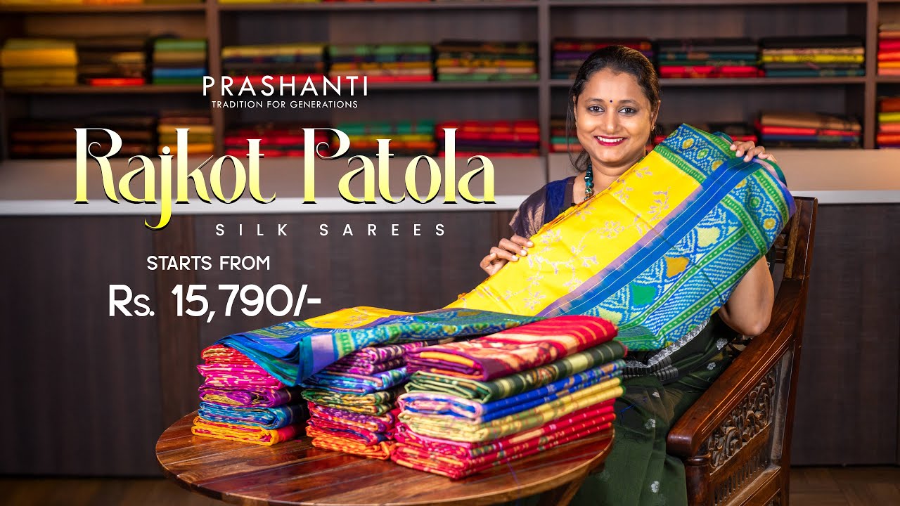 Rajkot Patola Silks From Rs.15790/- | Prashanti | 3 Feb 2025