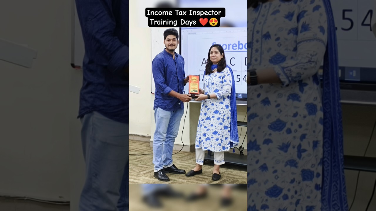 Income Tax Inspector! Training days! #ssc #incometaxinspector #cgl_cut_off #governmentjobs #ntpc