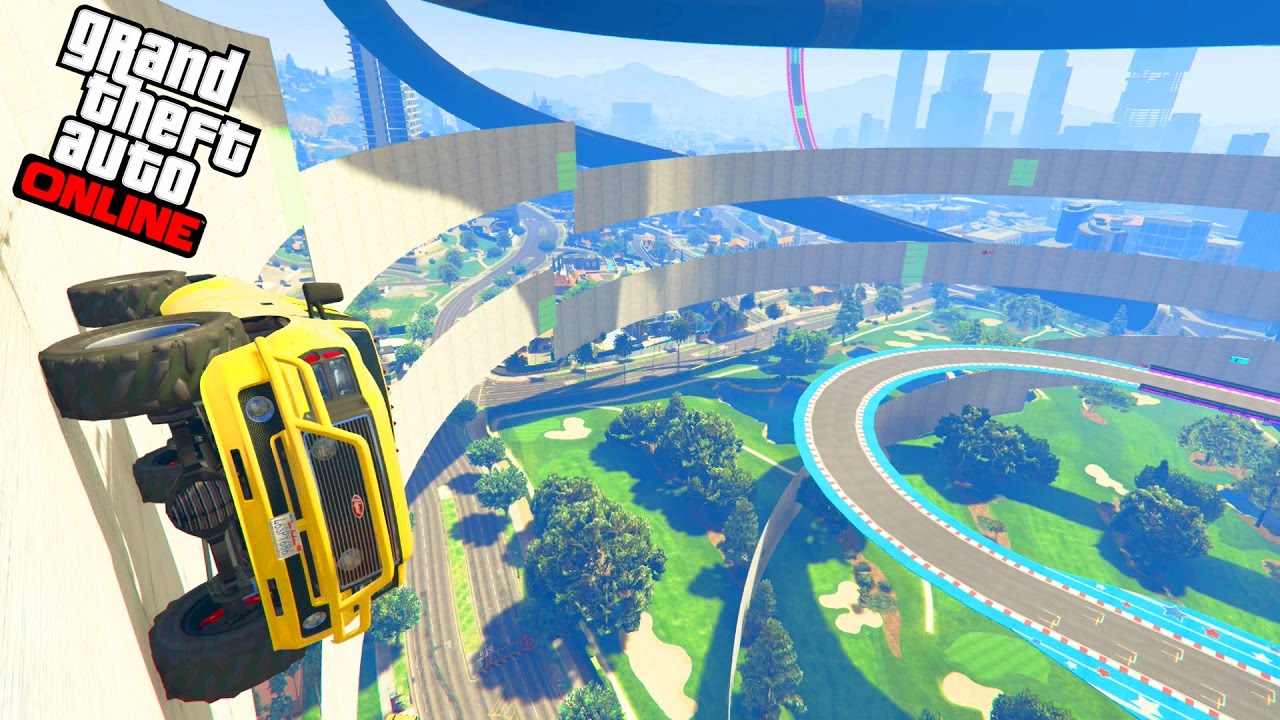 LE PLUS LONG WALLRIDE SUR GTA 5 ONLINE