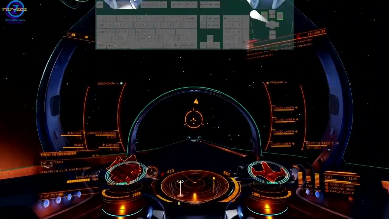 Elite Dangerous Horizons Live   Fleeing From Fat Fish
