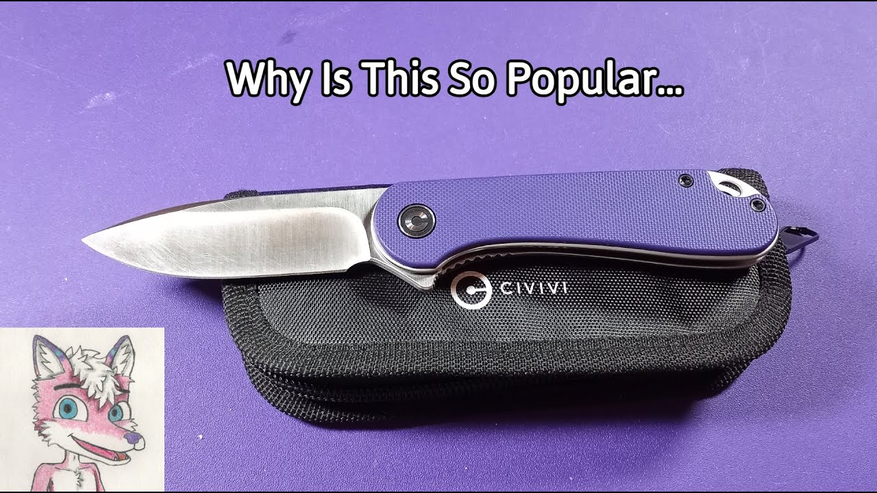 CIVIVI Elementum - Folding Knife Review.  Now, I understand...