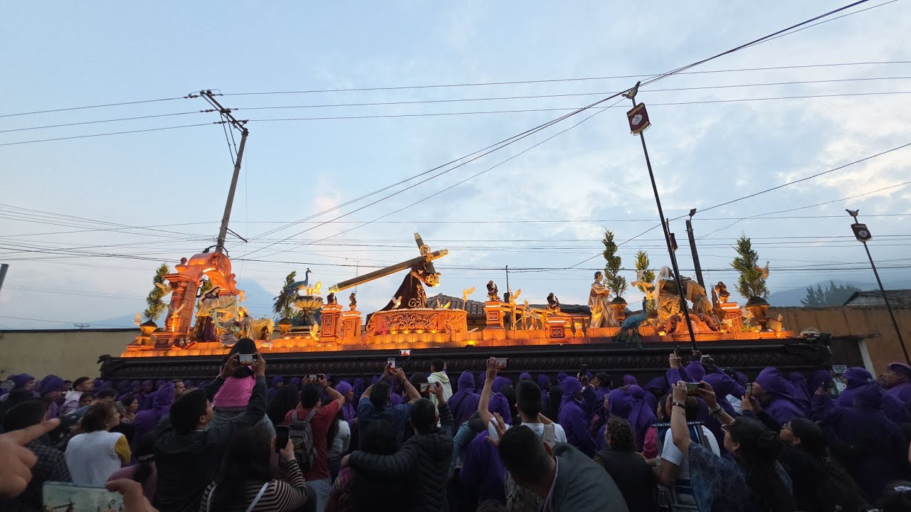 Iluminación del anda de Jesús Nazareno de Santa Ana 2026 