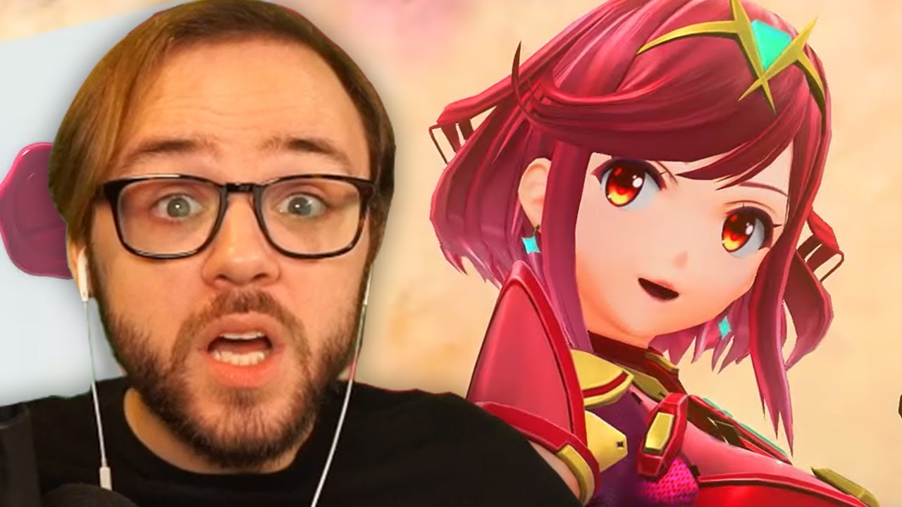 PYRA AND MYTHRA JOIN SMASH ULTIMATE! - Smash Reveal Reaction