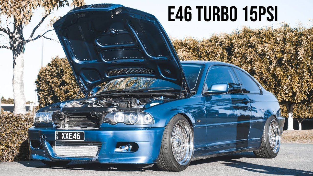 15PSI POWER RUNS IN MY BMW E46 TURBO
