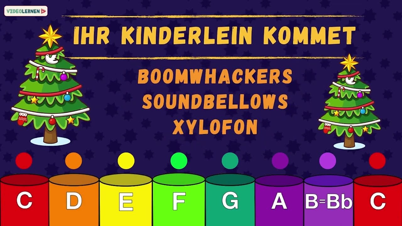 ! Ihr Kinderlein kommet instrumental Boomwhackers Ihr Kinderlein kommet Playalong Top-Video