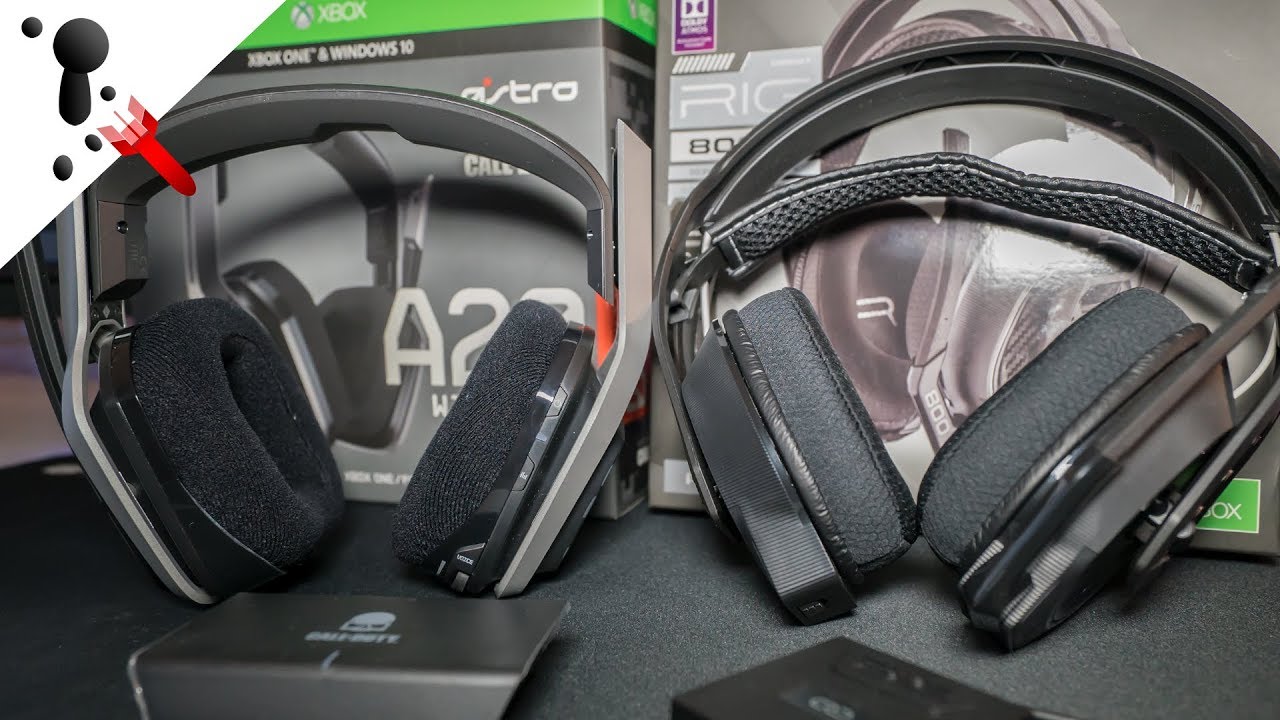Astro A20 VS Plantronics RIG 800LX Wireless Headset Comparison Review Xbox One & PC