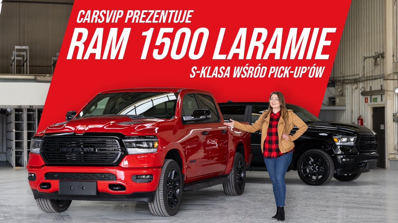 RAM 1500 Laramie najnowszy model! Luksusowy pick-up Hemi V8! Prezentacja auta!