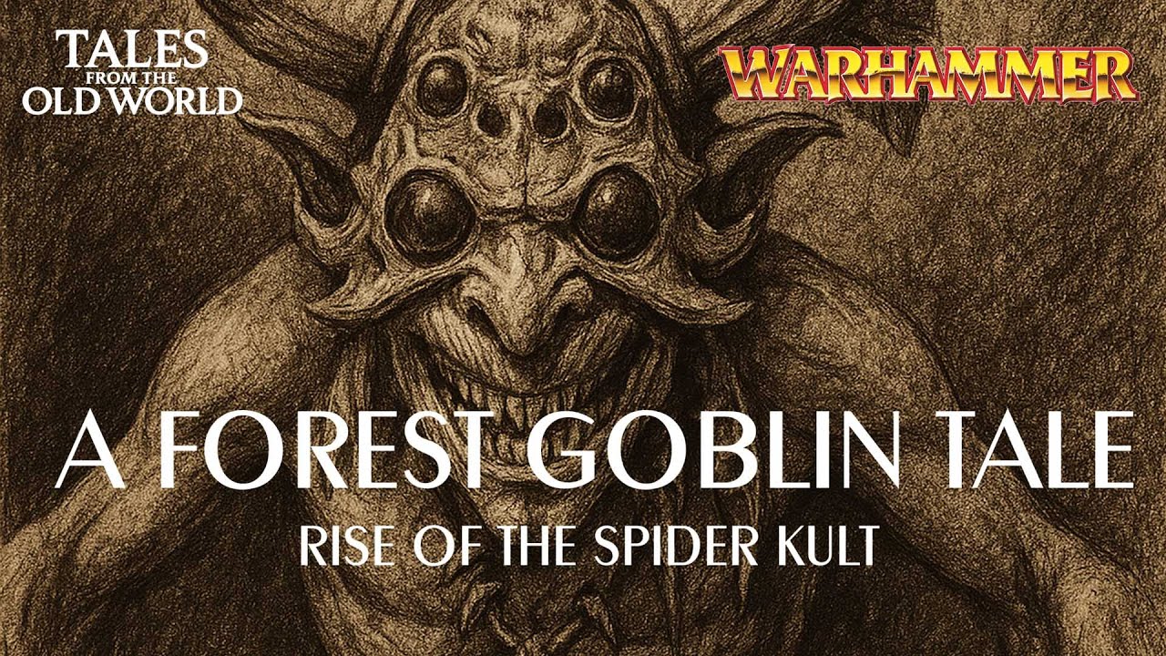 Warhammer Fantasy Forest Goblins Lore. Arachnarocks & The Spider Kult History. Old World Total War