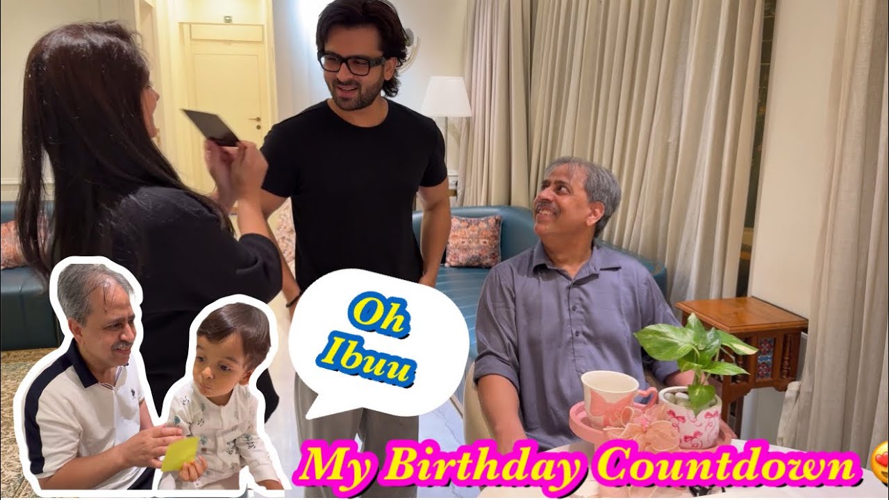 Papa Starts My Birthday Countdown ❤️| Ye Gesture Apne Father in Law Se ❤️🥹