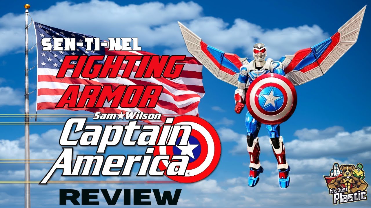 SENTINEL FIGHTING ARMOR SAM WILSON CAPTAIN AMERICA UNBOXING / FIGURE REVIEW