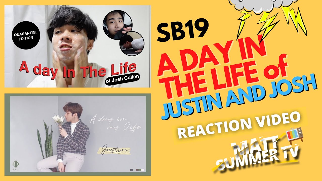 Josh and Justin VLOGS | SB19 REACTION VIDEO