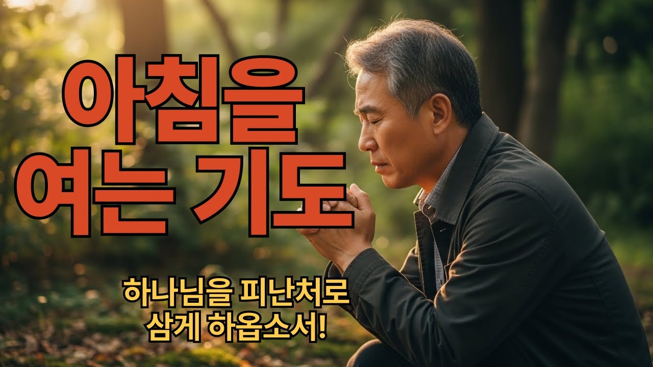 [  아침을 여는 기도 ] 하나님을 피난처로 삼게 하옵소서!