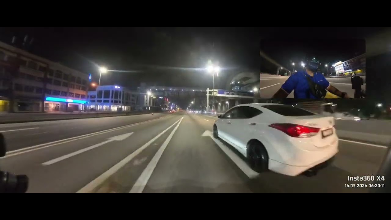 Insta360 X4 | Honda Vario 160 | 16/03/2026 #1 | Ke Cyberjaya