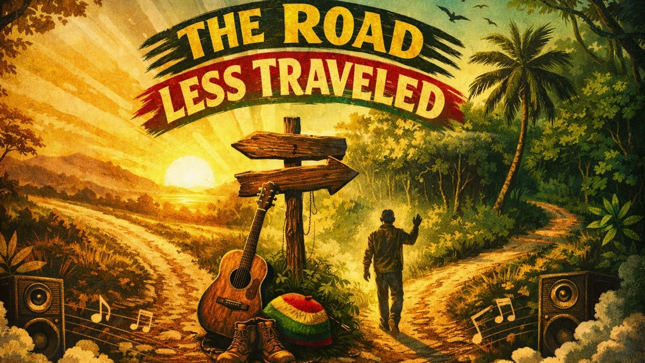 The Road Less Traveled | Reggae Roots Anthem 🌴 | Inspired by Classic Poetry