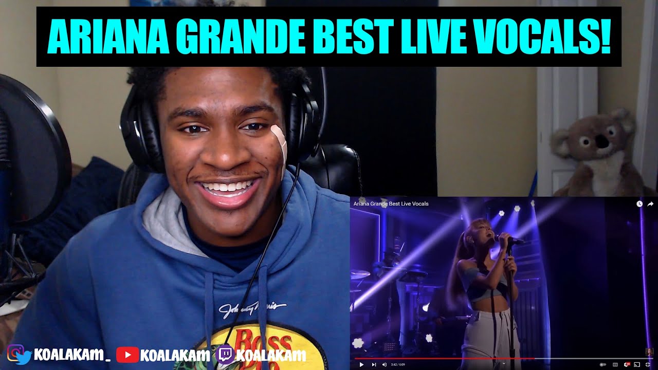 these VOCALS were top tier... Ariana Grande Best Live Vocals (reaction!)