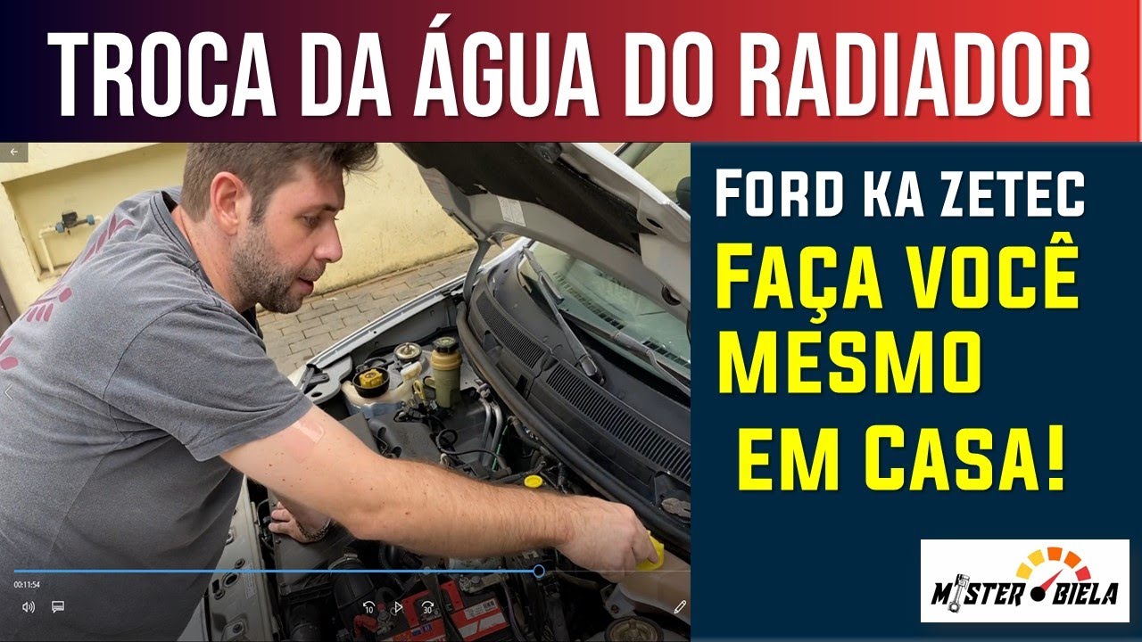 DICA: Troca de fluido de arrefecimento do Ford Ka Zetec (Muito Fácil).