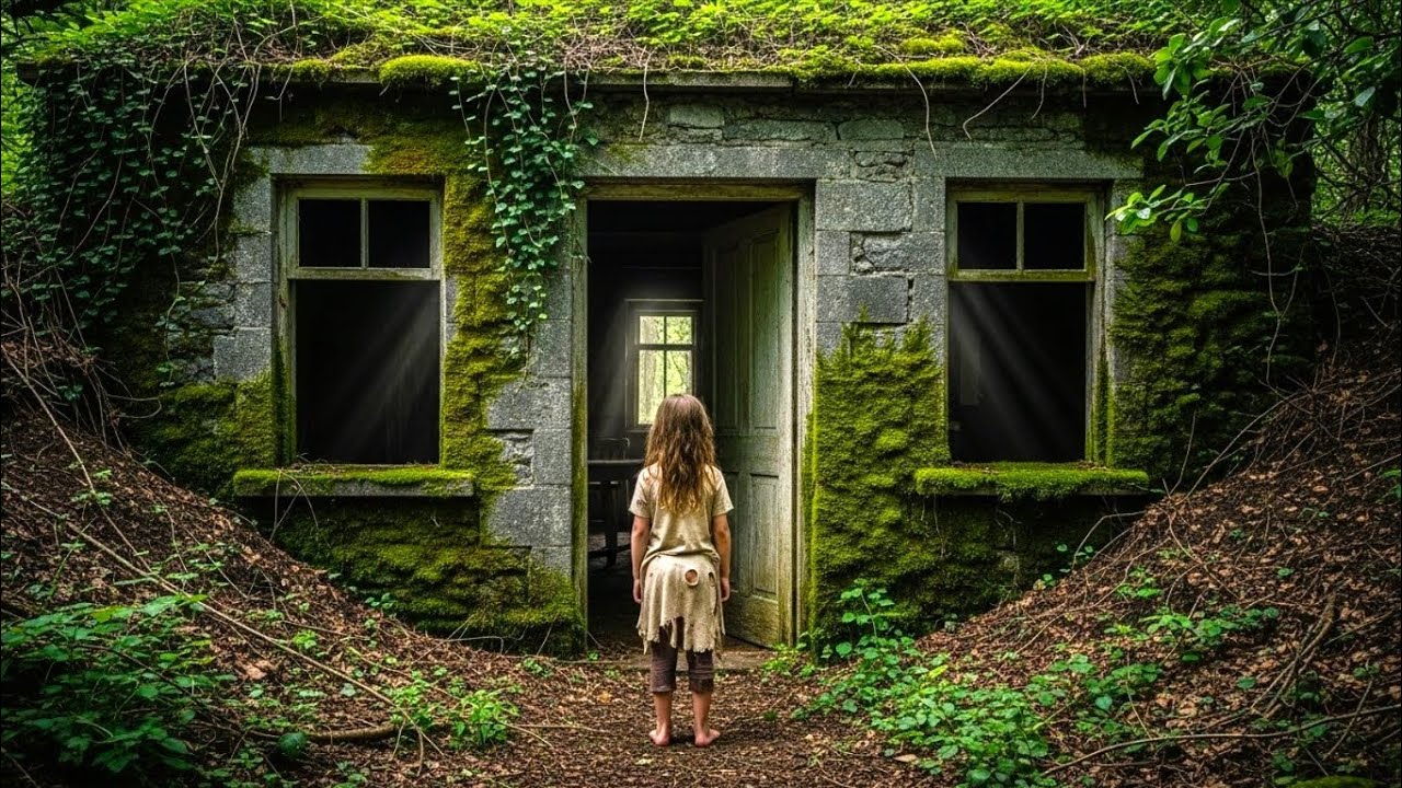 A menina órfã achou uma casa enterrada — e viu algo que jamais deveria ver