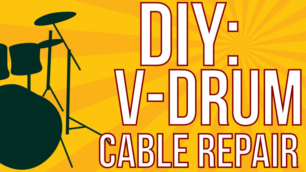 DIY: V-Drum Cable Repair