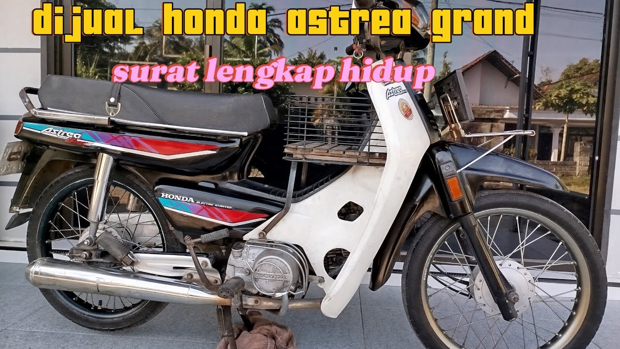 Dijual honda astrea grand 1996 body bulus