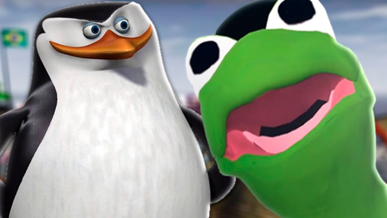 ZEZÃO E CAPITÃO DOS PINGUINS NO VR CHAT ZUEIRA TOTAL