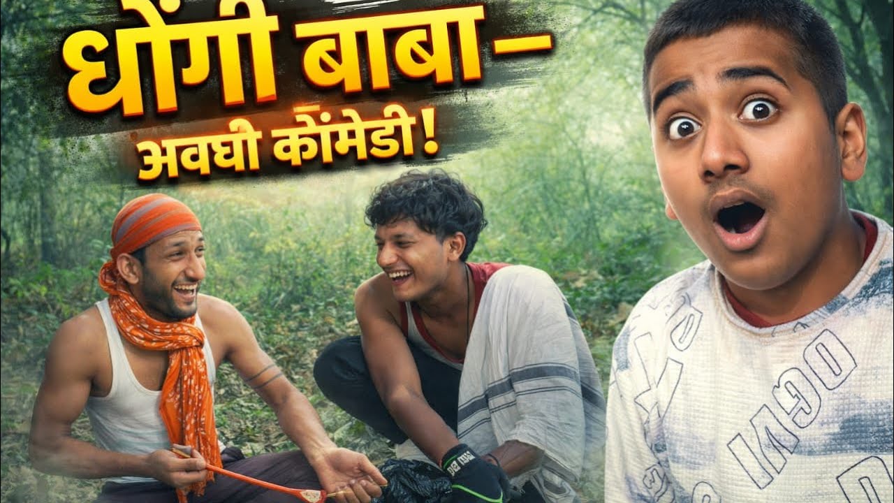 ढोंगी बाबा का तेज दिमाक😱 /full comedy || video !!new comedy 😂