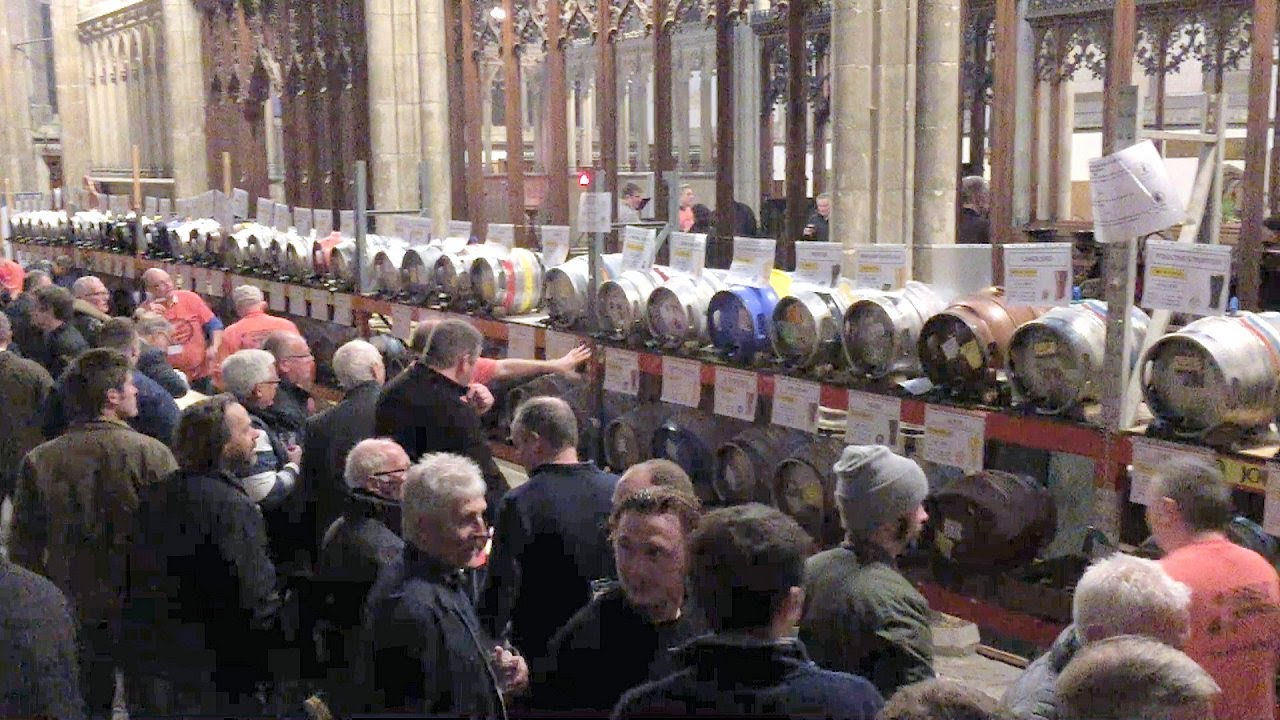 Hull CAMRA Beer & Cider Festival 2017 at Hull Minster.