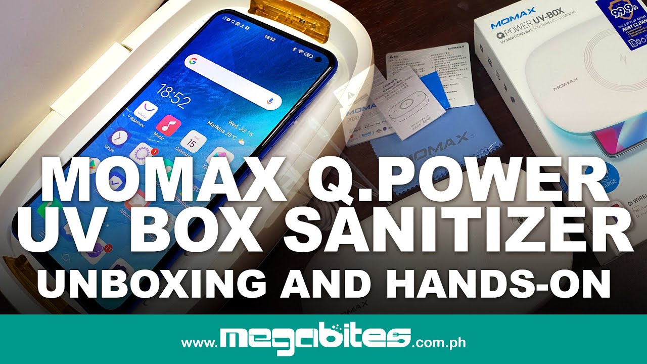 Unboxing & Hands-on: Momax Q.Power UV Sanitizing Box