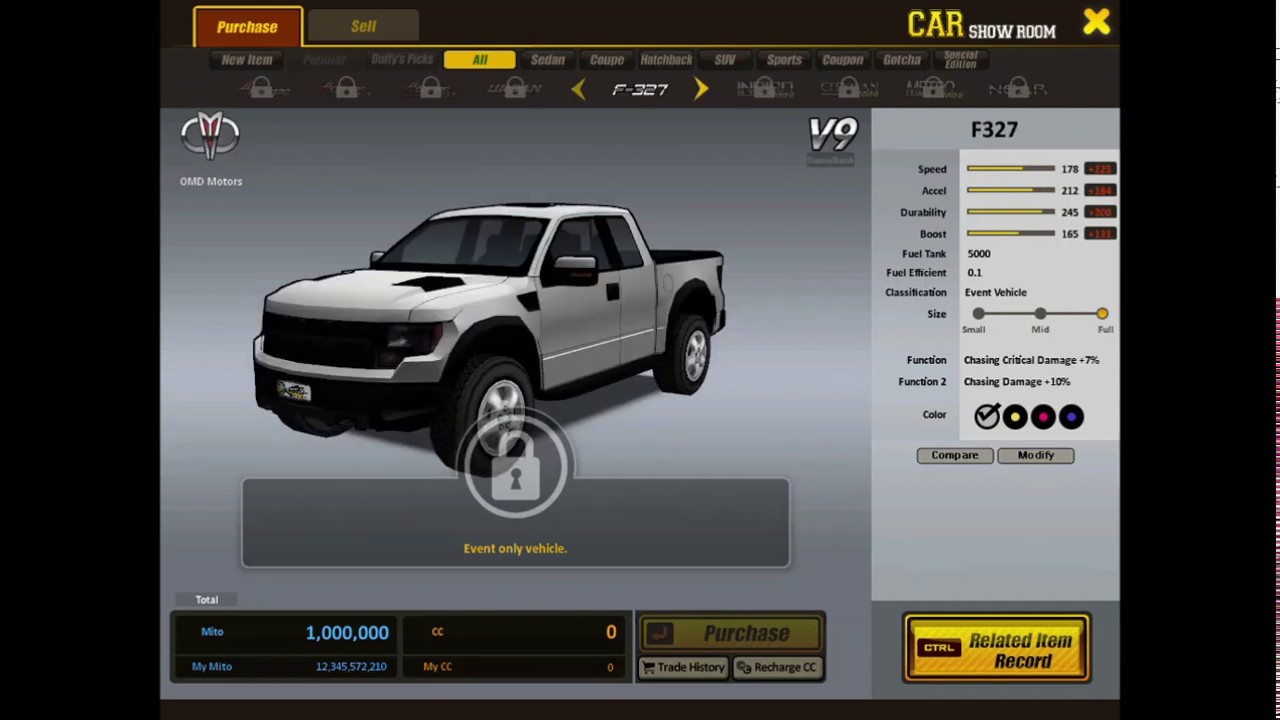 Drift City - All Of The Cars (Recent/Offline Version)