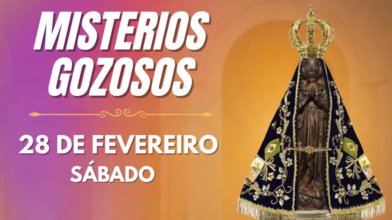 TERÇO DE APARECIDA COM PE. ANTONIO MARIA - 28 DE FEVEREIRO 2026 | MISTÉRIOS GOZOSOS
