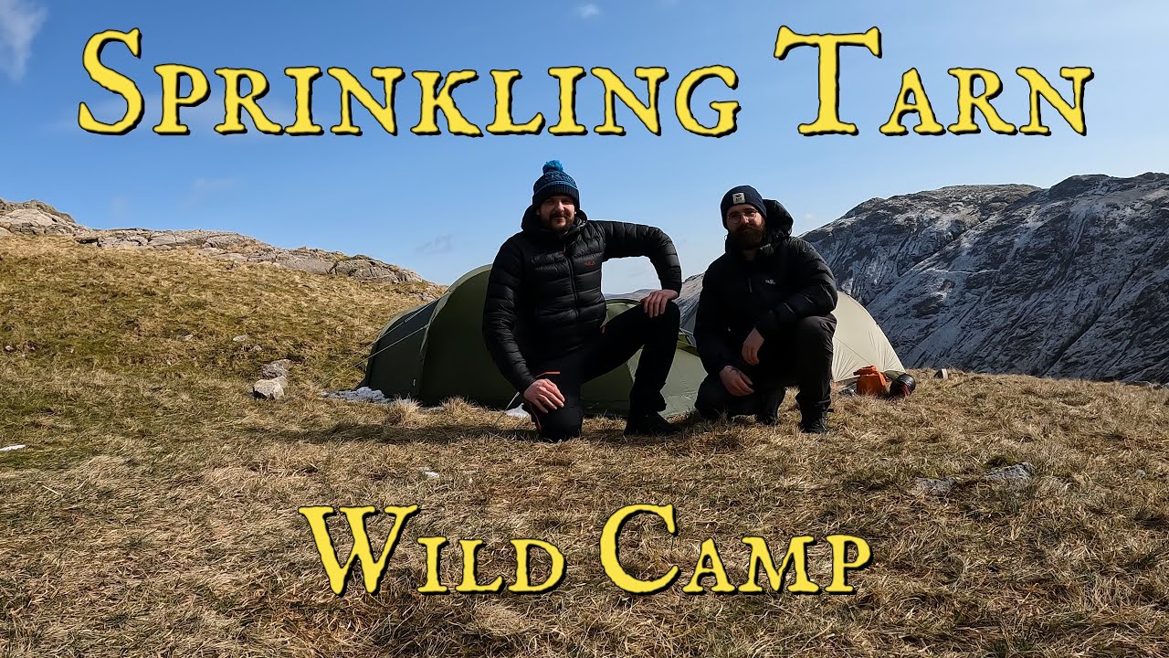 Sprinkling Tarn Wild Camp | Great End Summit | Lake District | Fjallraven Abisko Shape 3 | Freezing