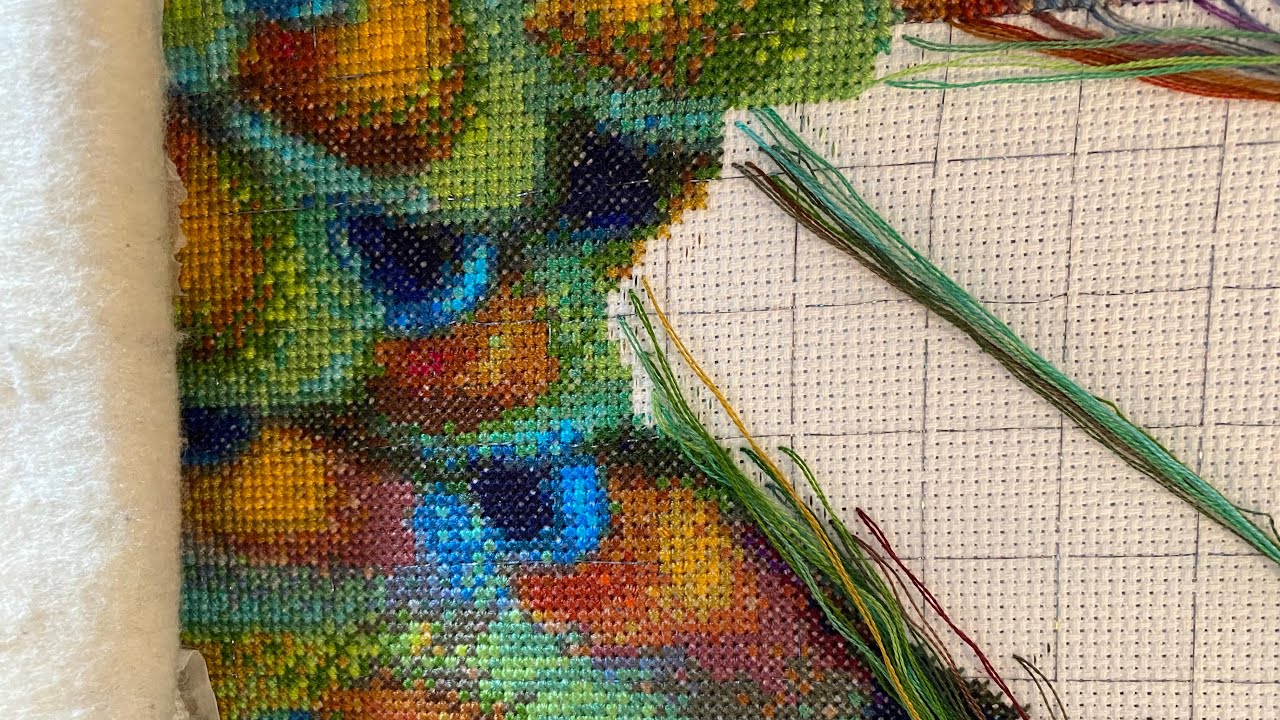 Cross Stitch: Stitch With Me #269 (with talking)