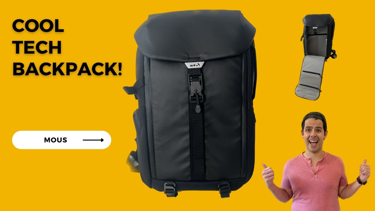 Serious TECH PROTECTION in this Bag! Mous 25L Everyday Backpack Review
