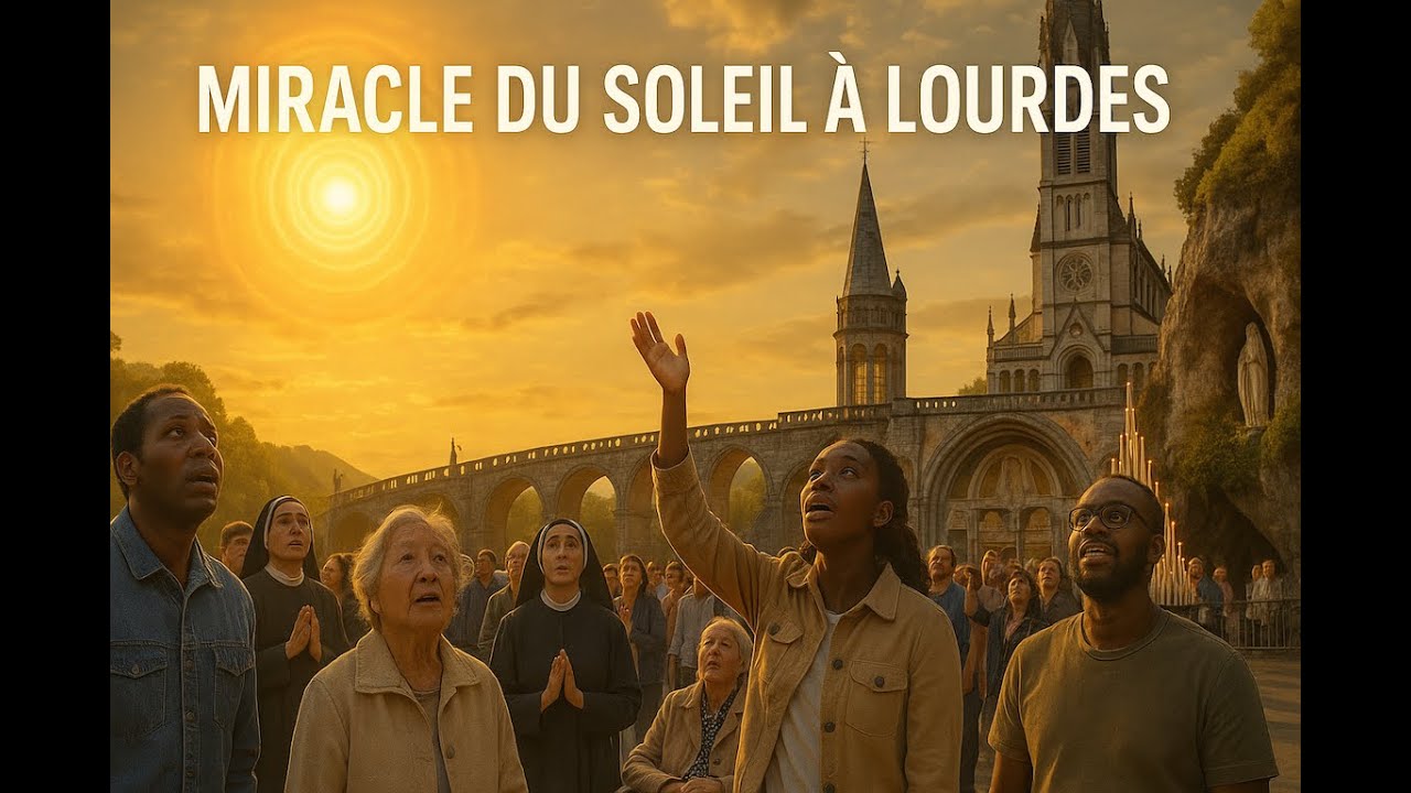 Miracle du Soleil &agrave; Lourdes !
