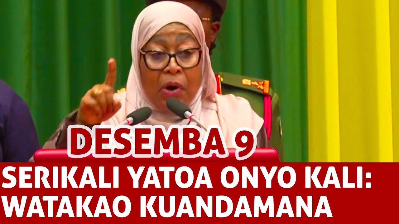 SERIKALI YATOA ONYO KALI: ‘Wanaotaka Kuandamana Desemba 9… 