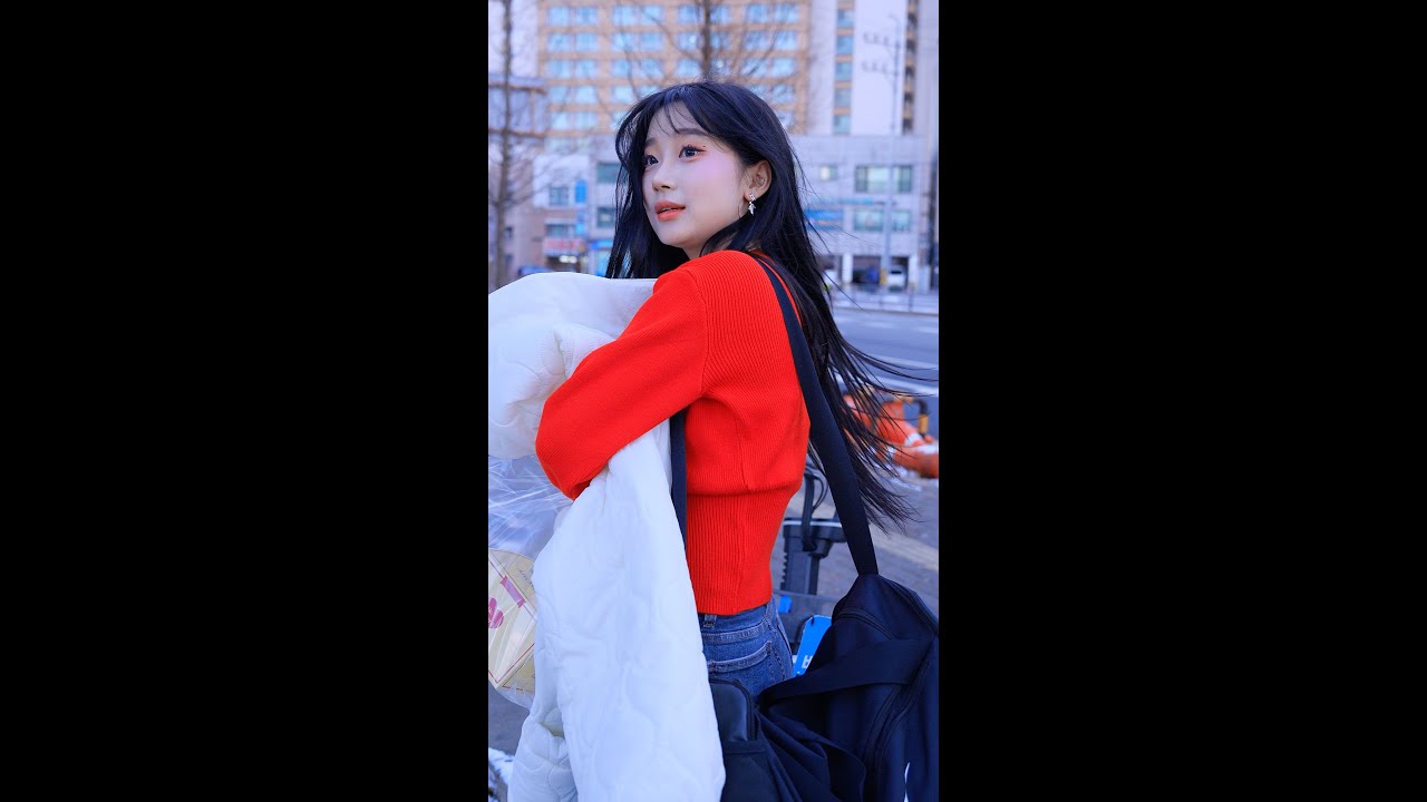 진짜 추운데 '젊음의패기' 이주은(Lee Ju-Eun)치어리더 퇴근길