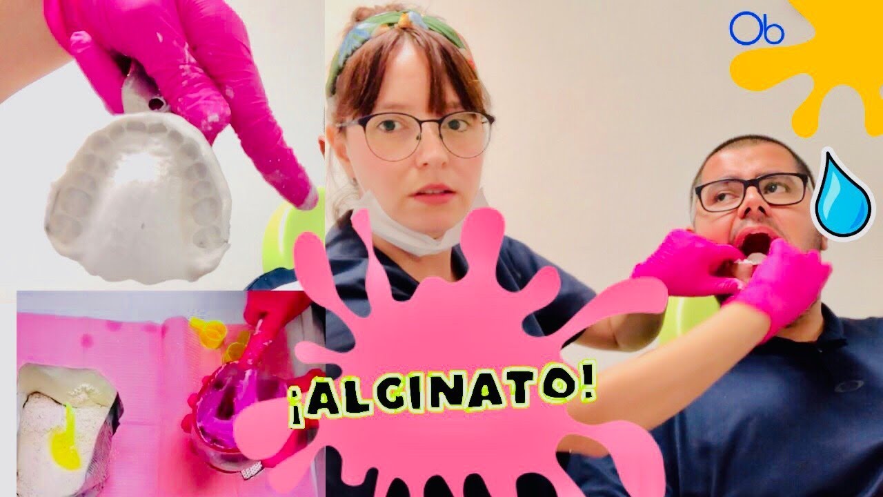 TOMA DE IMPRESIÓN CON ALGINATO- PASO A PASO