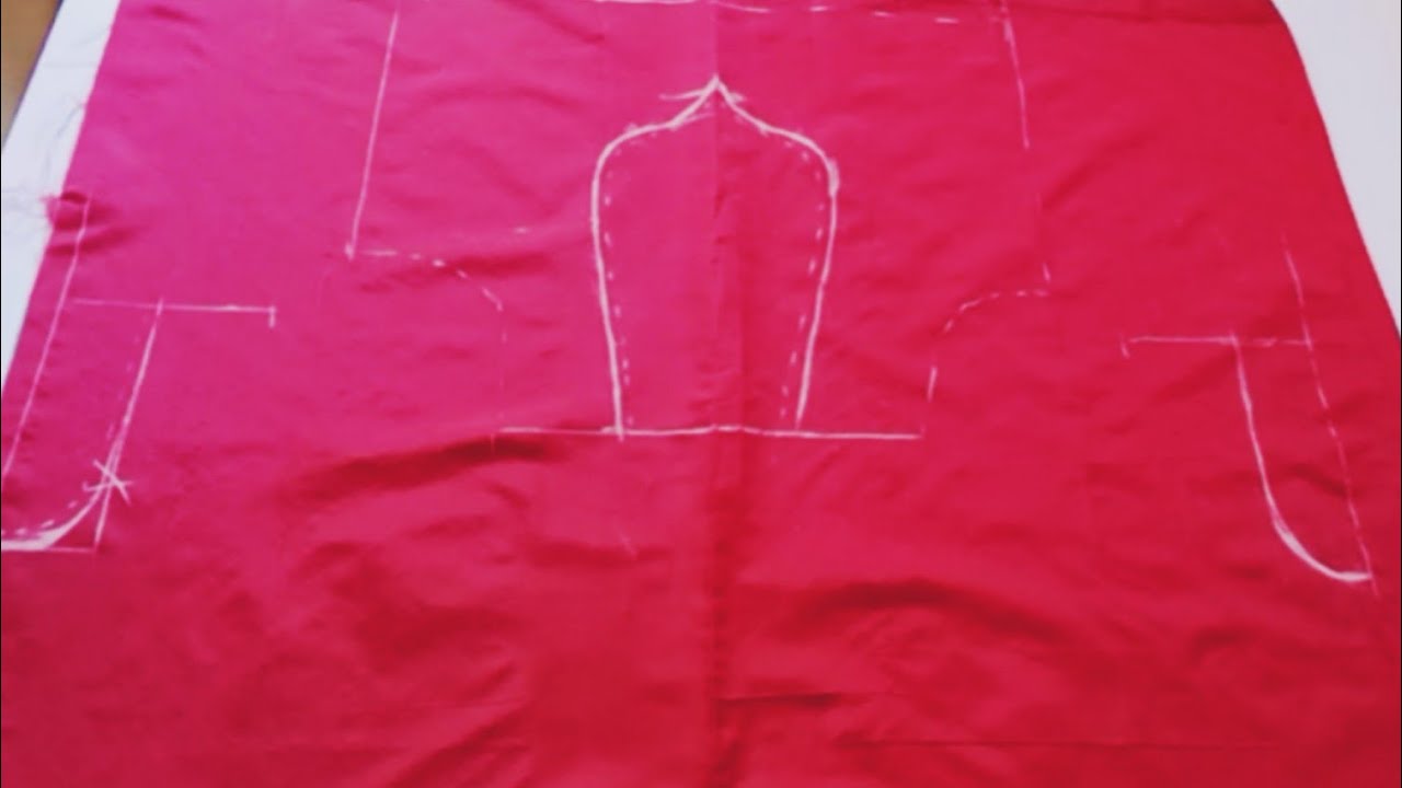 aari work blouse marking for beginners in easy method in Kannada language
