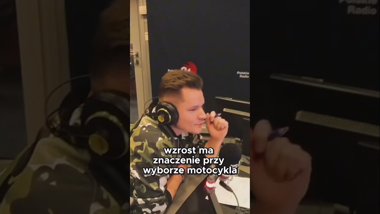 Czy wzrost ma znaczenie przy wyborze motocykla? Alien ADVlog w Polskie Radio 24 #motocykle