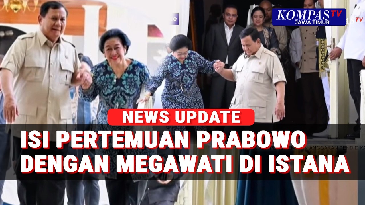 Hasto Kristiyanto Ungkap Isi Pertemuan Prabowo dan Megawati di Istana Negara