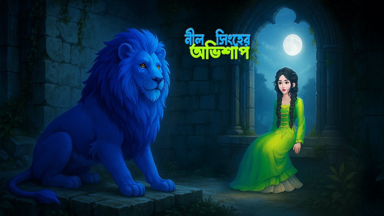 নীল সিংহের অভিশাপ | The Blue Lion’s Curse | Bengali Fantasy Love Story | Wahid Creation