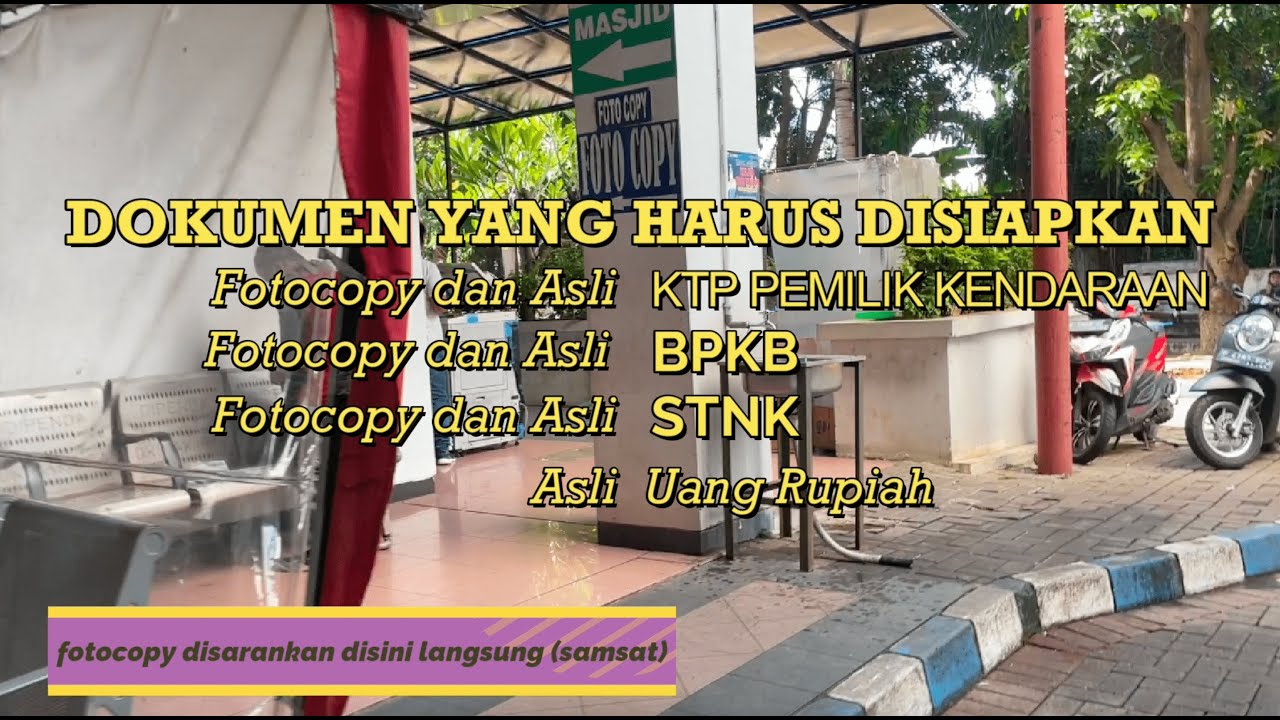 Perpanjangan STNK Motor di Samsat Jakarta Utara dan Pusat | Caranya Mudah Banget