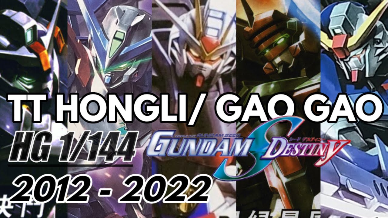 Every HG 1/144 Gundam Seed Knockoff Kits Released by TT Hongli / Gao Gao So Far