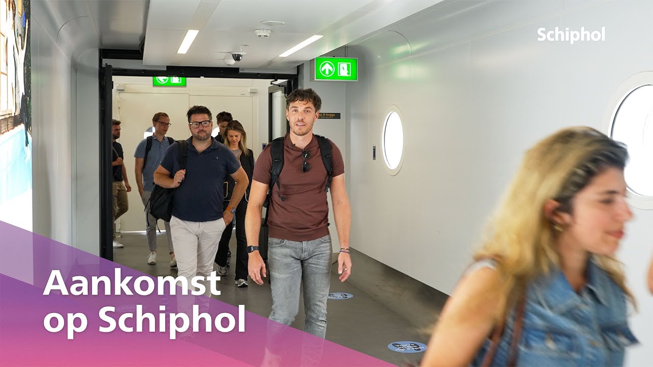 Land je op Schiphol? Bekijk waar je naartoe moet