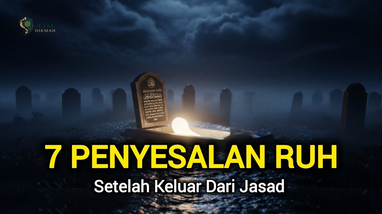 7 Penyesalan Ruh Setelah Meninggalkan Dunia | Penyesalan Tiada Guna @jejakhikmah75 