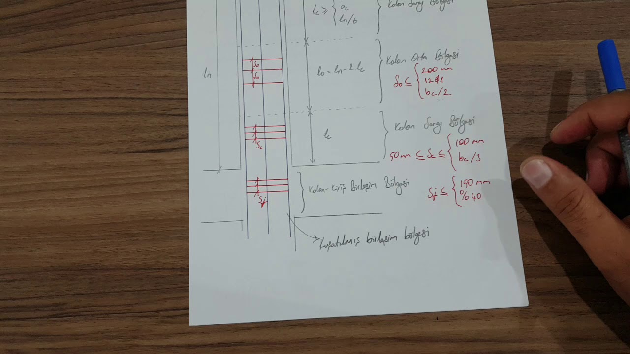 BETONARME dersi / 12- Kolonlar konusu 1